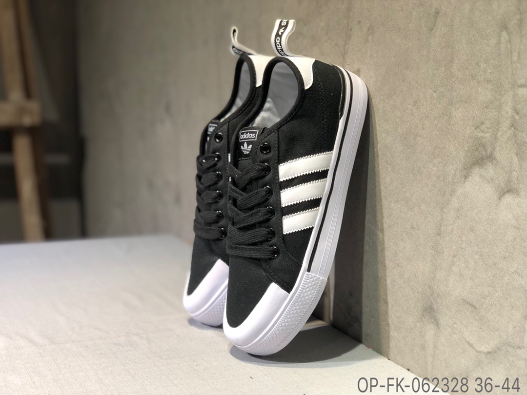 100Adidas Clementes 三叶草校园帆布鞋