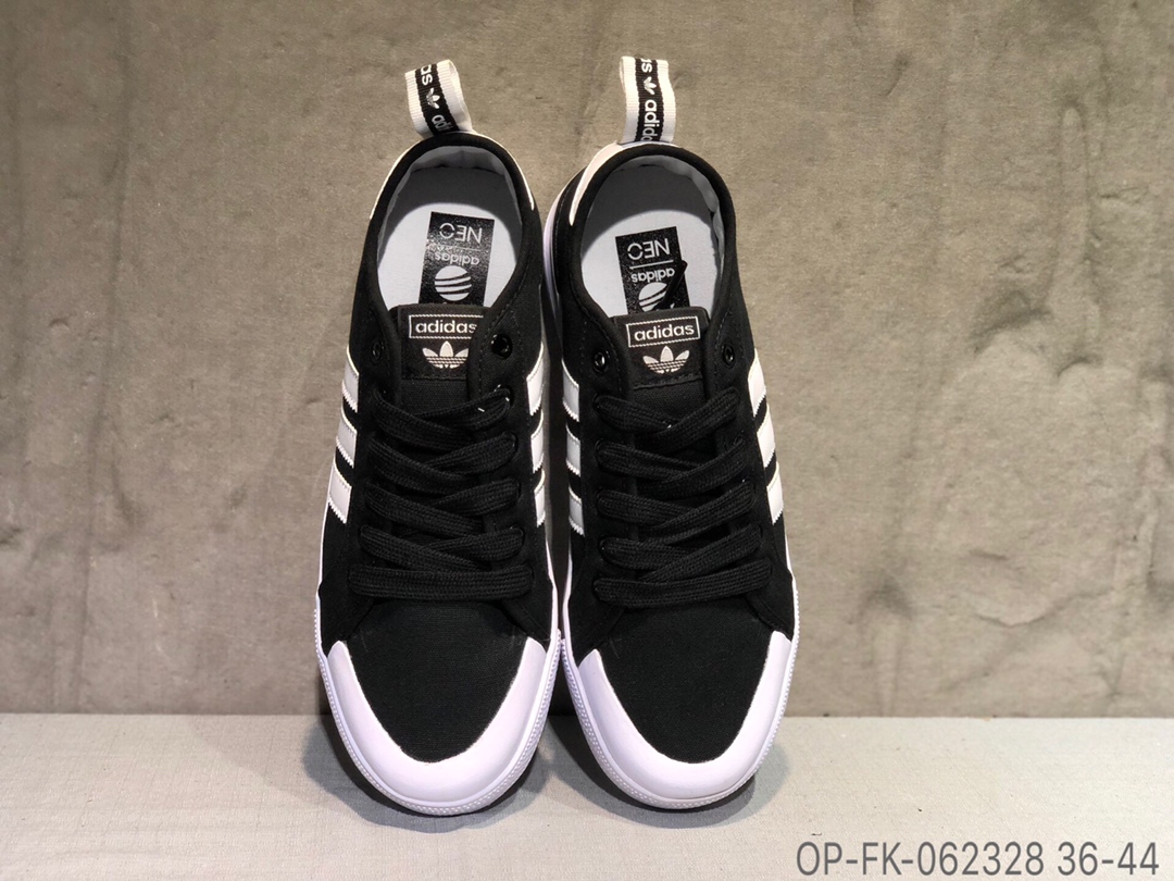 100Adidas Clementes 三叶草校园帆布鞋