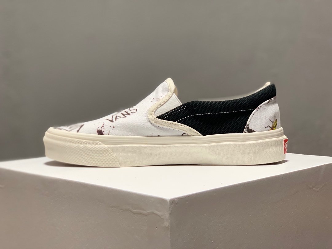 170Ralph Steadman x Vans Vault OG SlipOnLX万斯艺术家联名濒危动物图 联名款板鞋一脚蹬