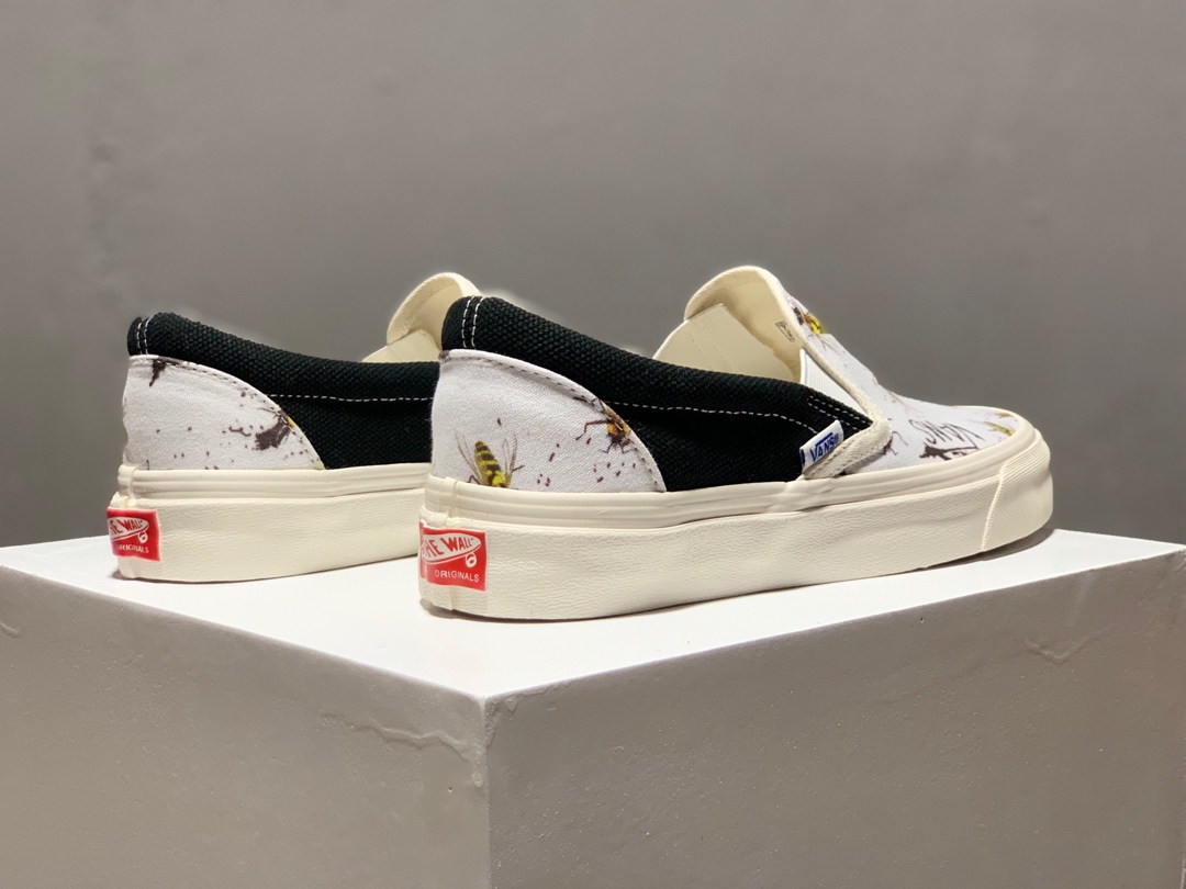 170Ralph Steadman x Vans Vault OG SlipOnLX万斯艺术家联名濒危动物图 联名款板鞋一脚蹬