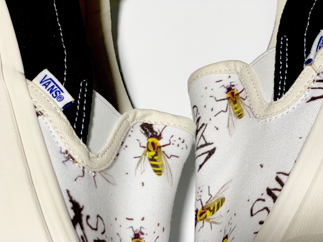 170Ralph Steadman x Vans Vault OG SlipOnLX万斯艺术家联名濒危动物图 联名款板鞋一脚蹬