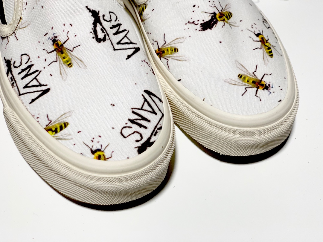 170Ralph Steadman x Vans Vault OG SlipOnLX万斯艺术家联名濒危动物图 联名款板鞋一脚蹬