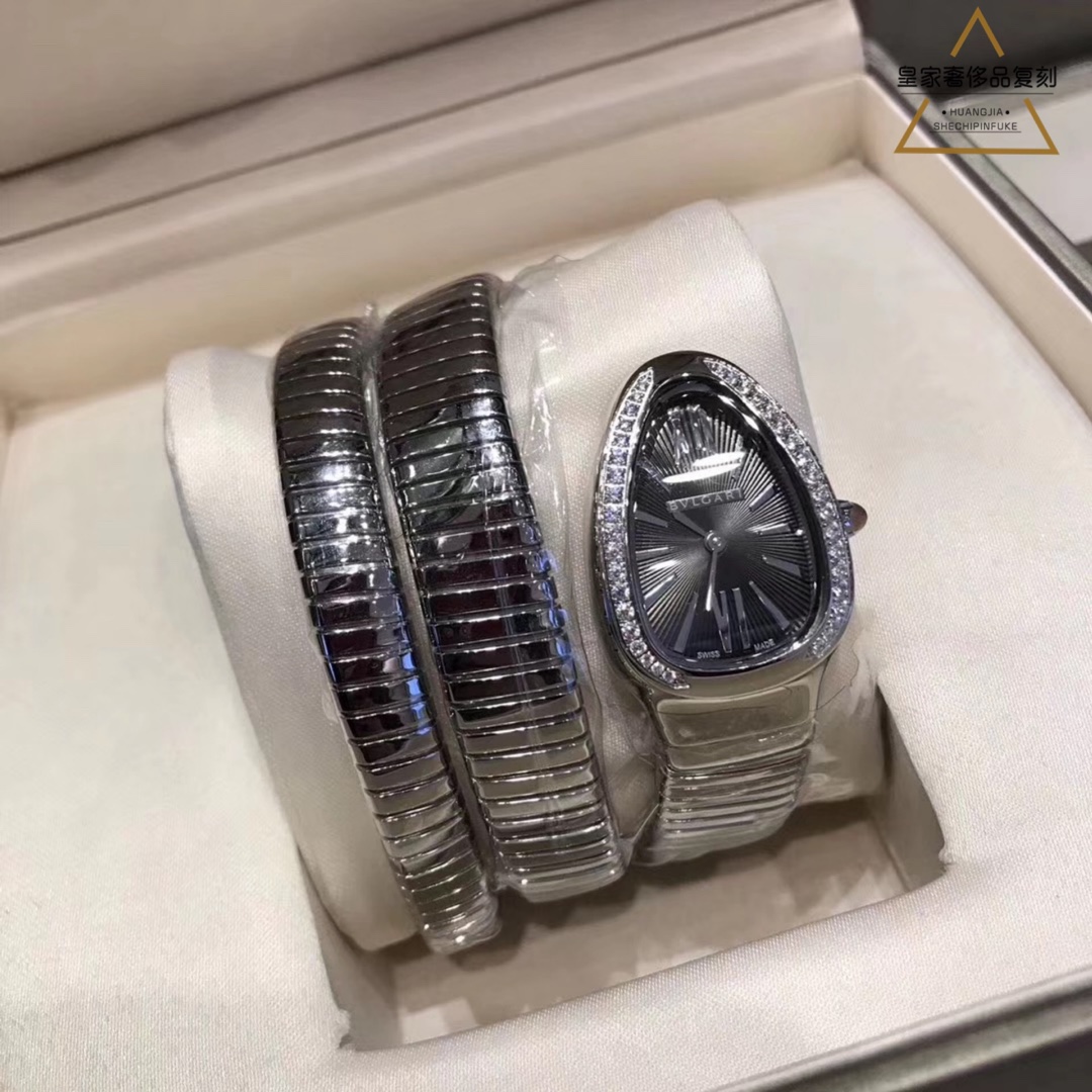 Bvlgari 宝格丽蛇形表带女款腕表