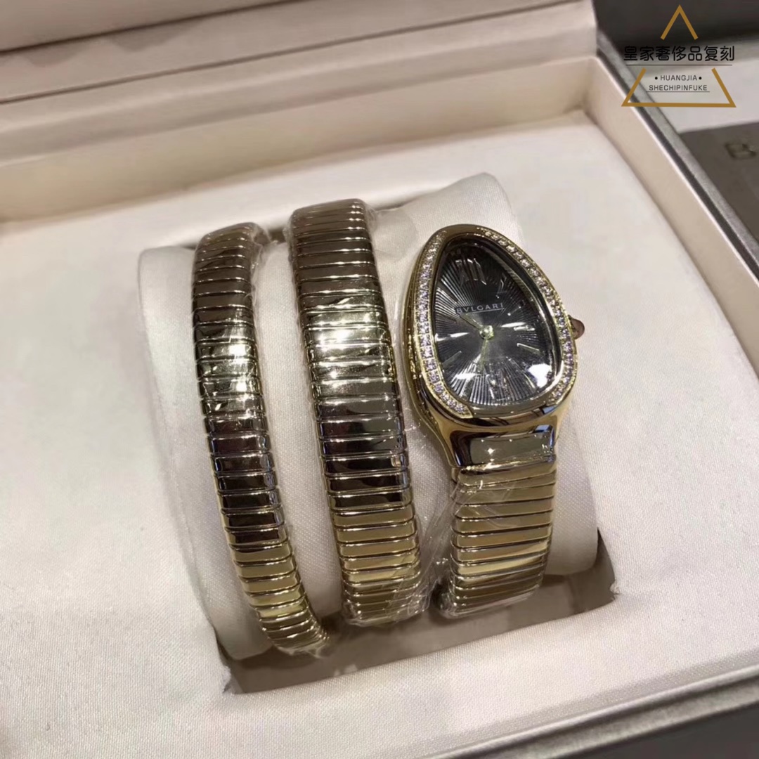 Bvlgari 宝格丽蛇形表带女款腕表