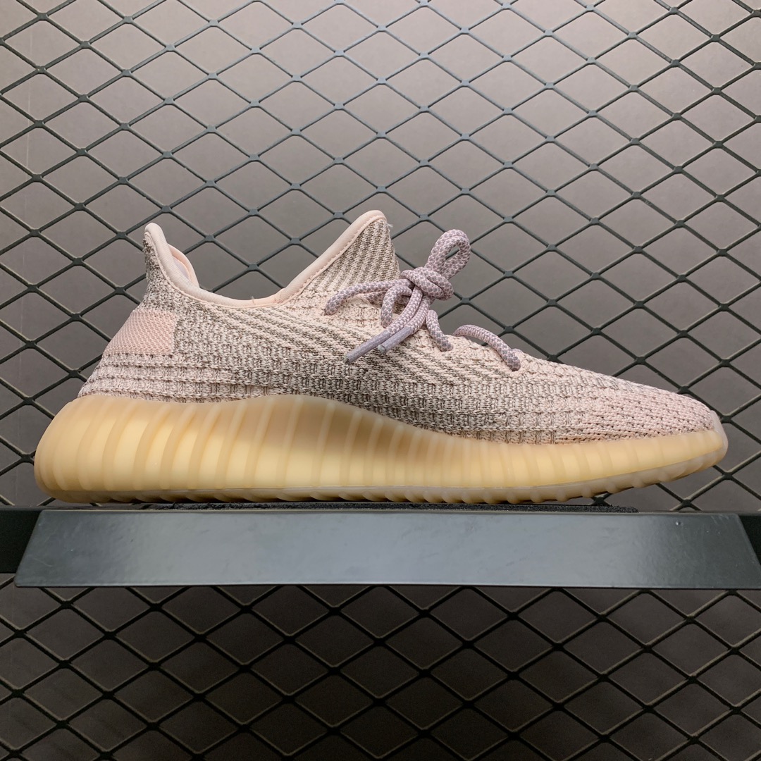 AD Adidas Yeezy Boost 350V2 Yeezy Silver Pink Reflective FV5666. Easily 3