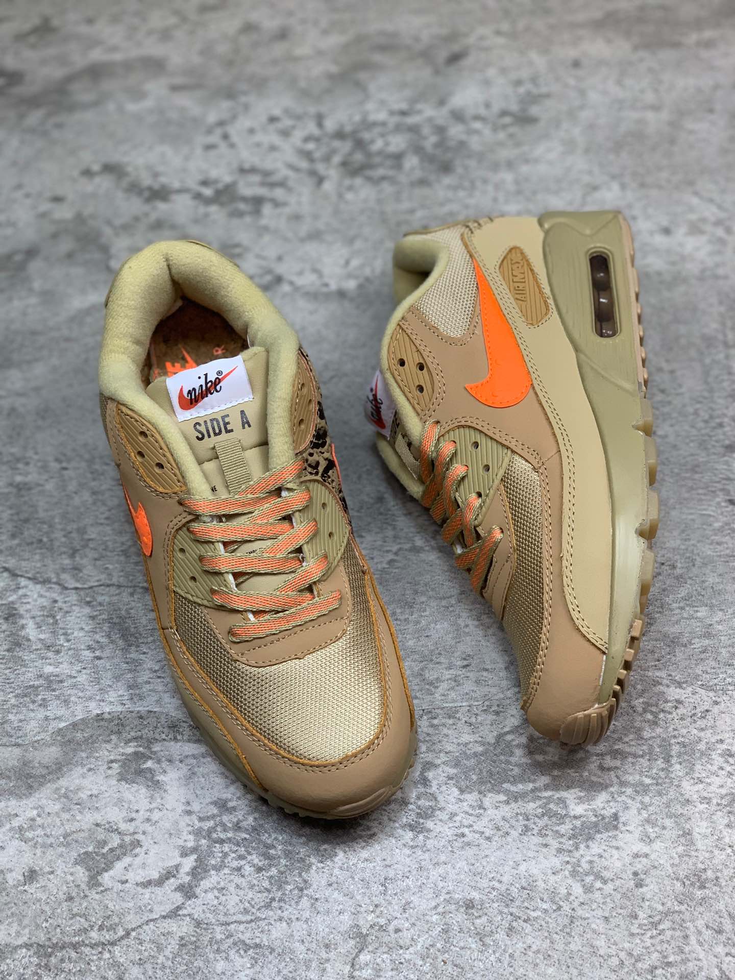 200火星 月球主题Nike Air Max 90 Essential”MMars Landing”复古气垫百搭休闲运动慢跑鞋OFF-WHITE x Nike 联名系列