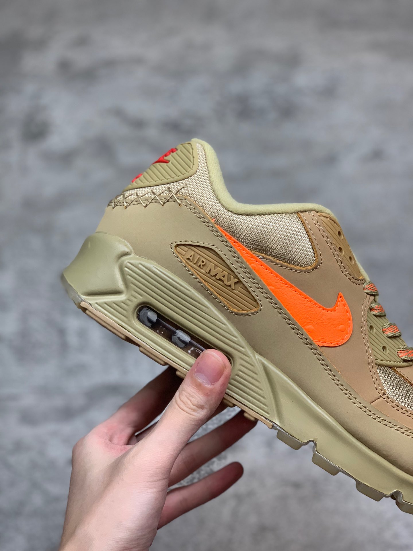 200火星 月球主题Nike Air Max 90 Essential”MMars Landing”复古气垫百搭休闲运动慢跑鞋OFF-WHITE x Nike 联名系列