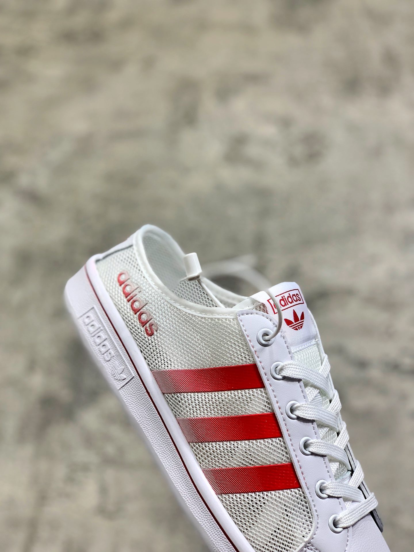 120阿迪夏季新款Daily Team三叶草网纱透气休闲男女子经典板鞋