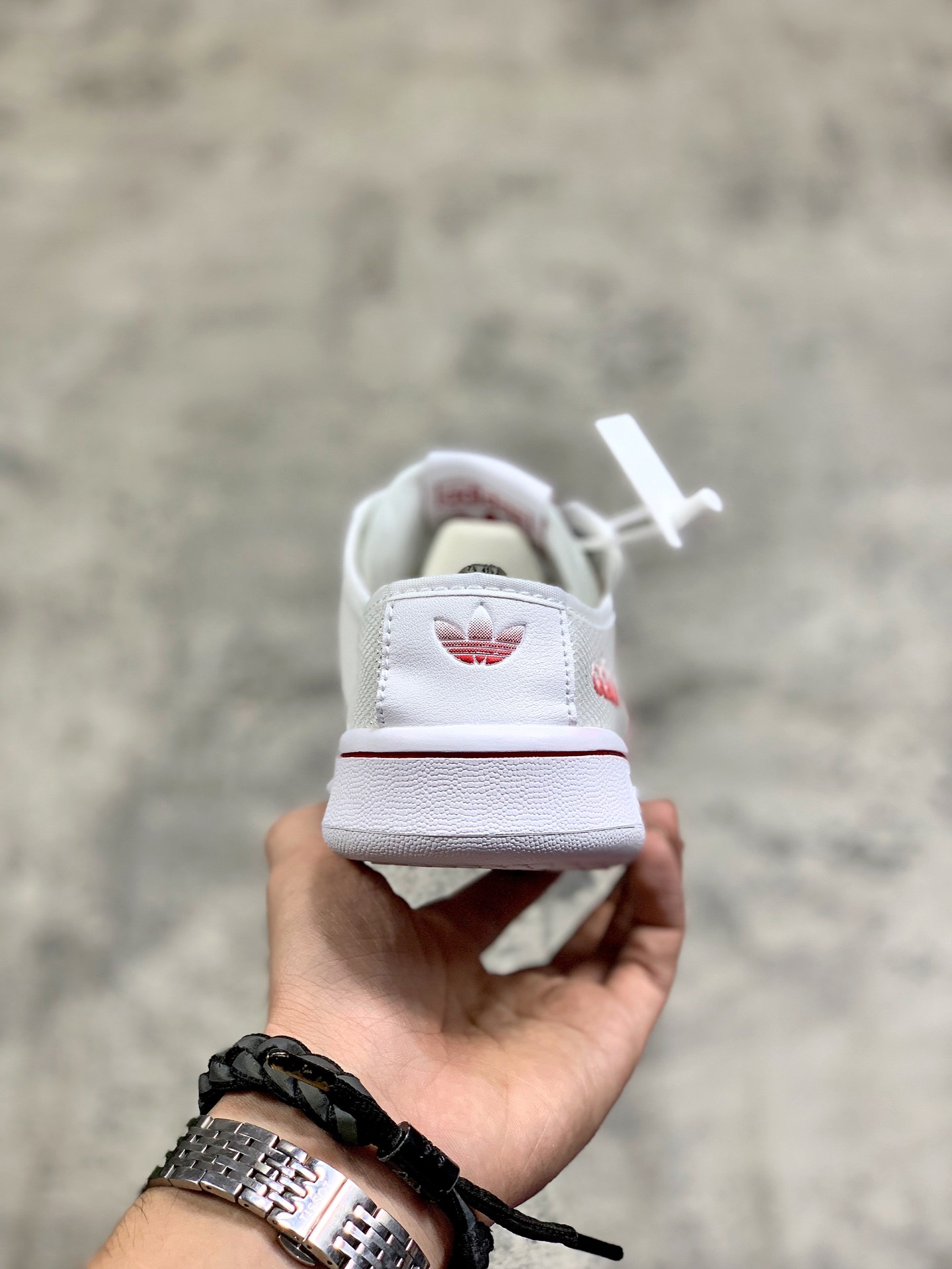 120阿迪夏季新款Daily Team三叶草网纱透气休闲男女子经典板鞋