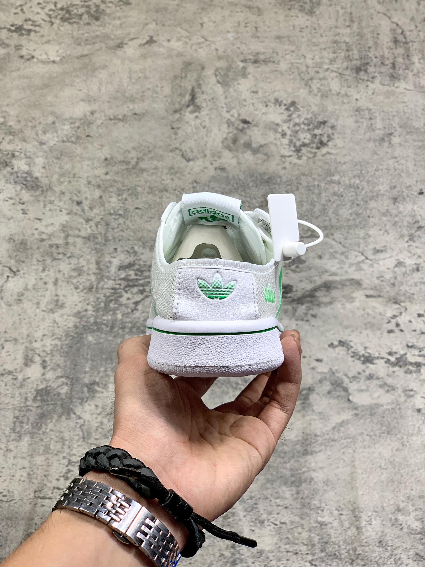 120阿迪夏季新款Daily Team三叶草网纱透气休闲男女子经典板鞋