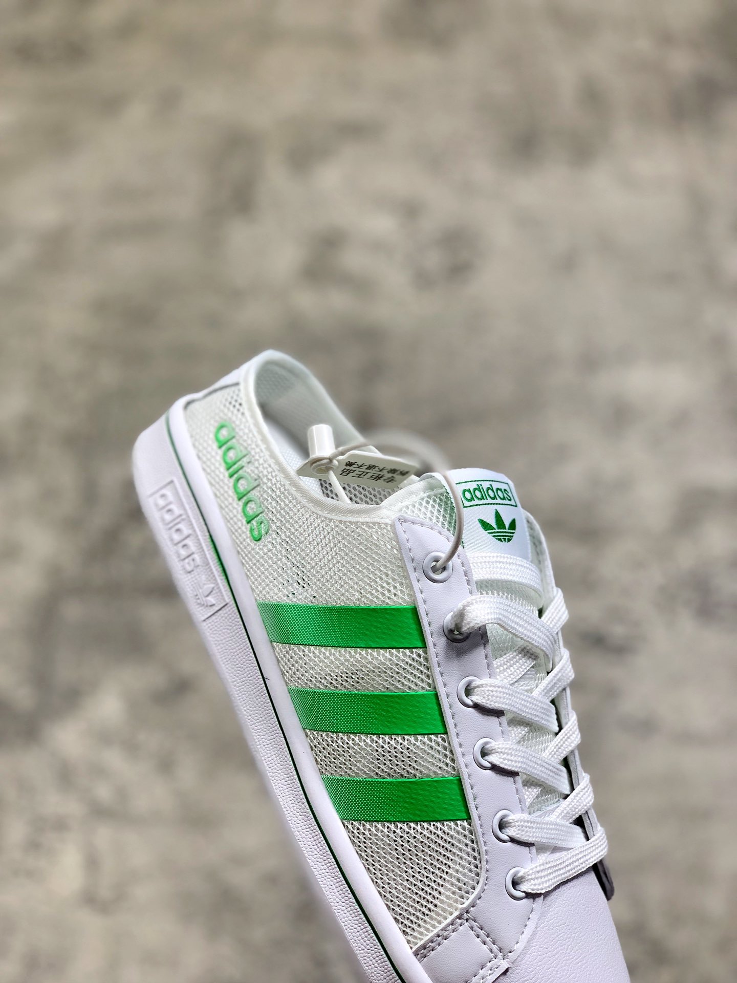 120阿迪夏季新款Daily Team三叶草网纱透气休闲男女子经典板鞋