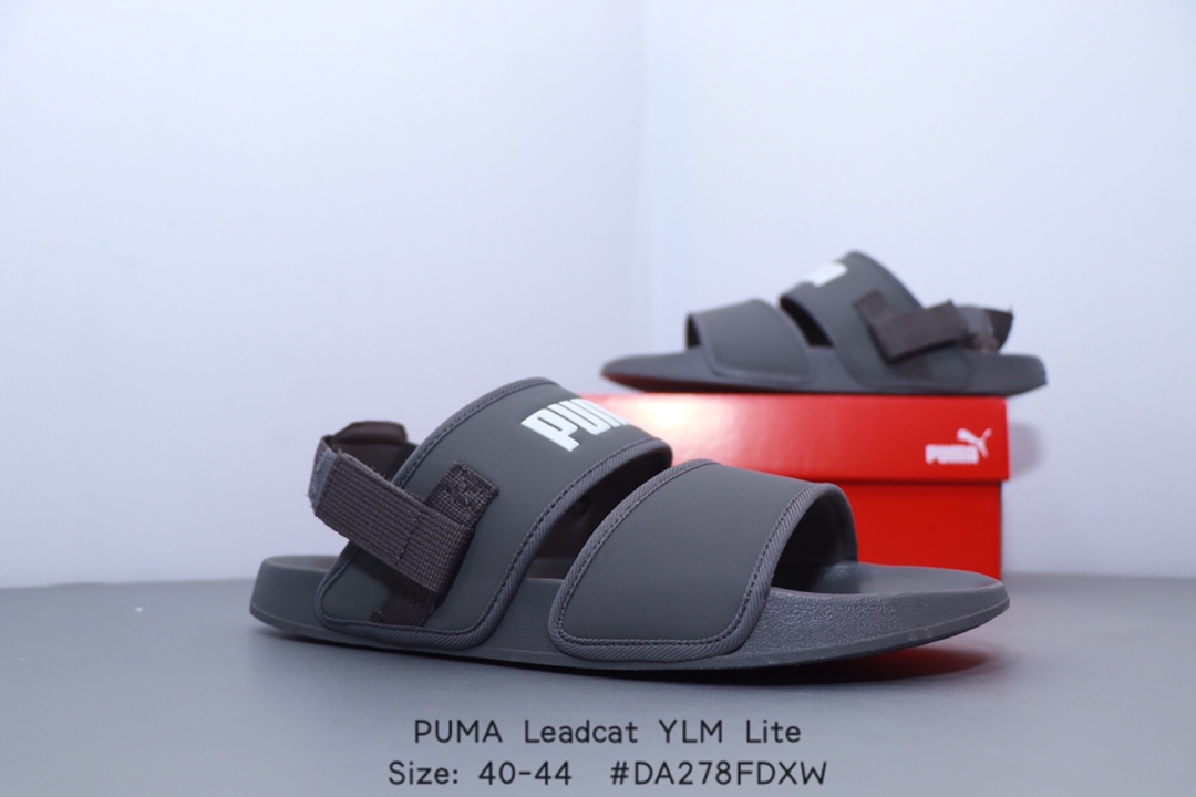 55  特惠活动款小红书爆款，PUMA Leadcat YLM Lite 彪马夏季潮流时尚凉鞋