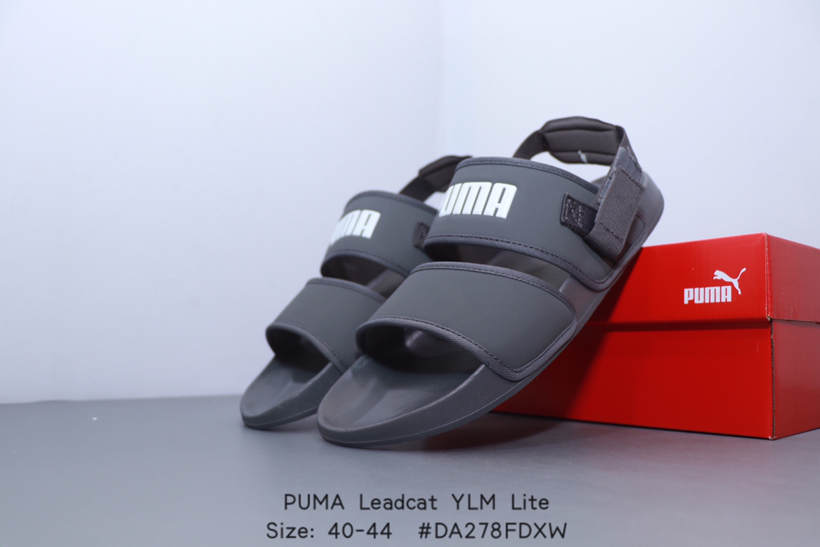 55  特惠活动款小红书爆款，PUMA Leadcat YLM Lite 彪马夏季潮流时尚凉鞋