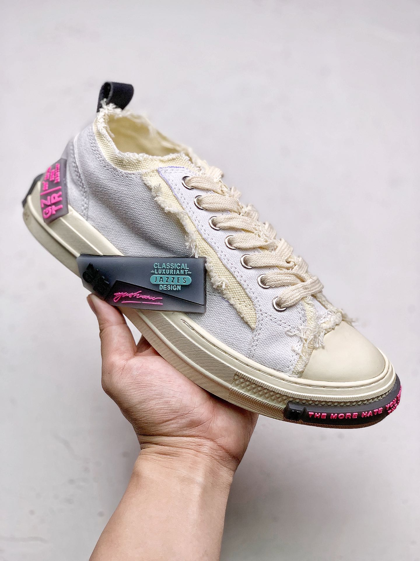 220 Jazzes Design Classical Luxuriant 人气单品广东原厂采用透气舒适帆布面料