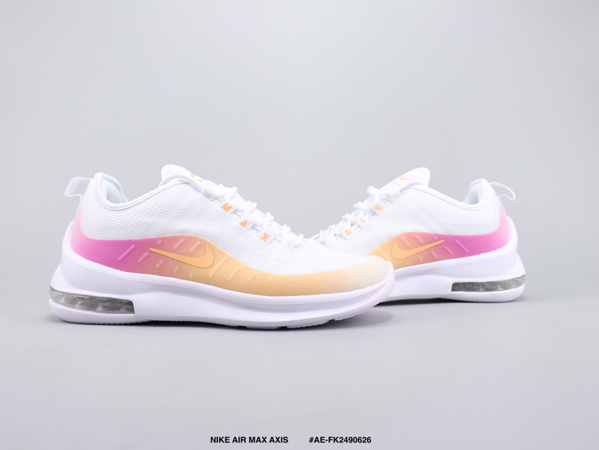 130 NIKE AIR MAX AXIS 耐克气垫缓震跑步鞋 织物材质 真标带半码 AE-FK2490626