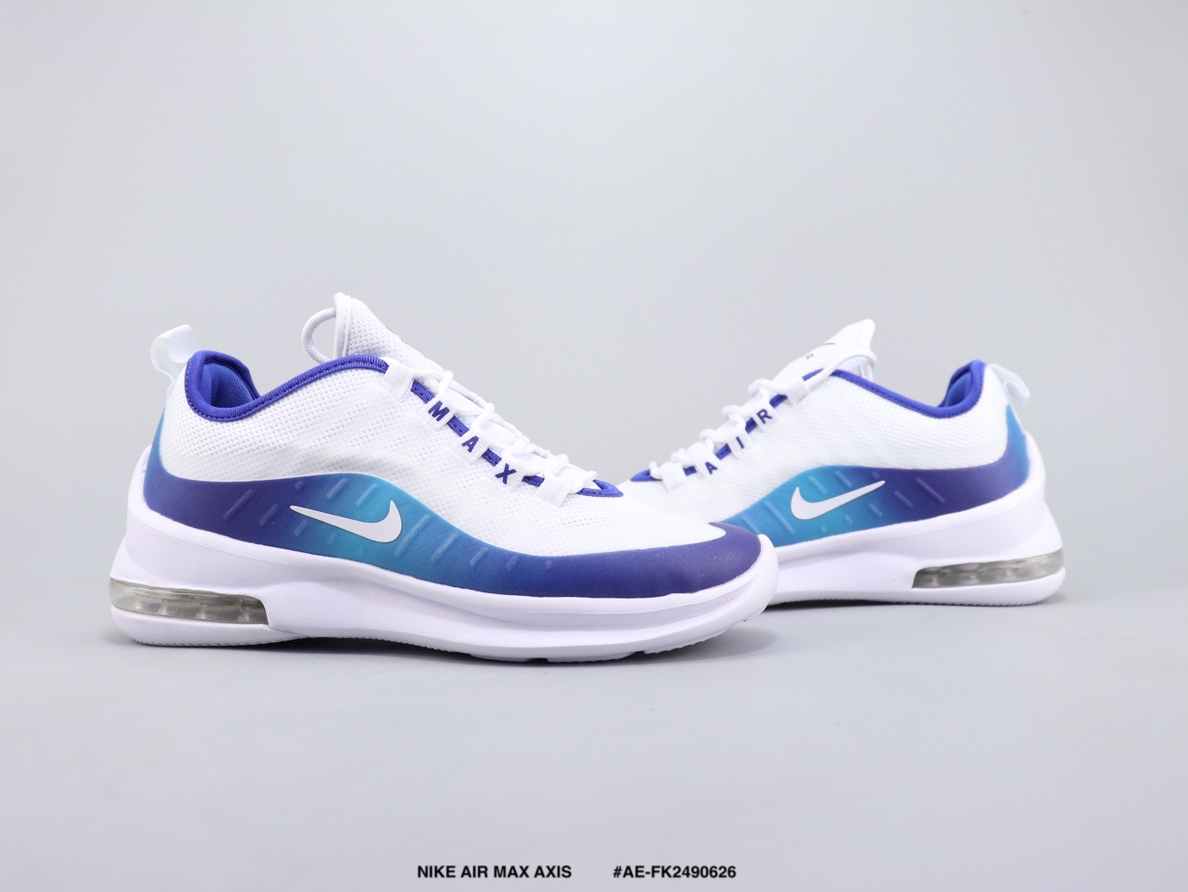 130 NIKE AIR MAX AXIS 耐克气垫缓震跑步鞋 织物材质 真标带半码 AE-FK2490626