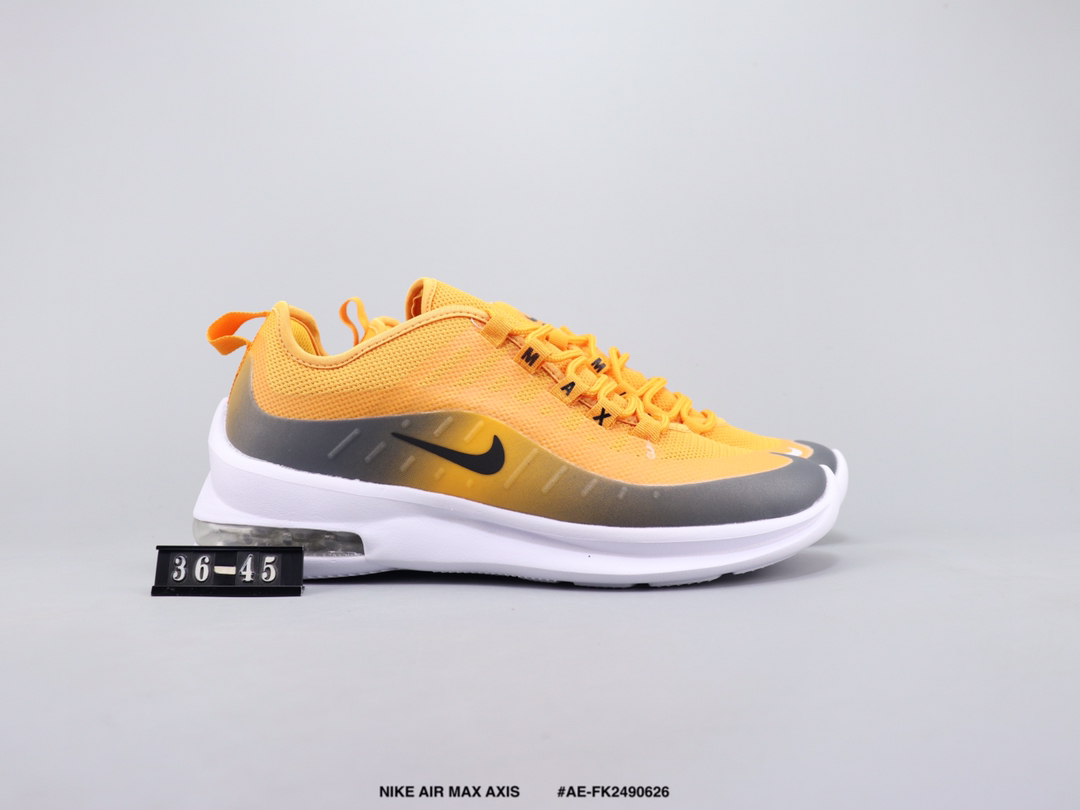 130 NIKE AIR MAX AXIS 耐克气垫缓震跑步鞋 织物材质 真标带半码