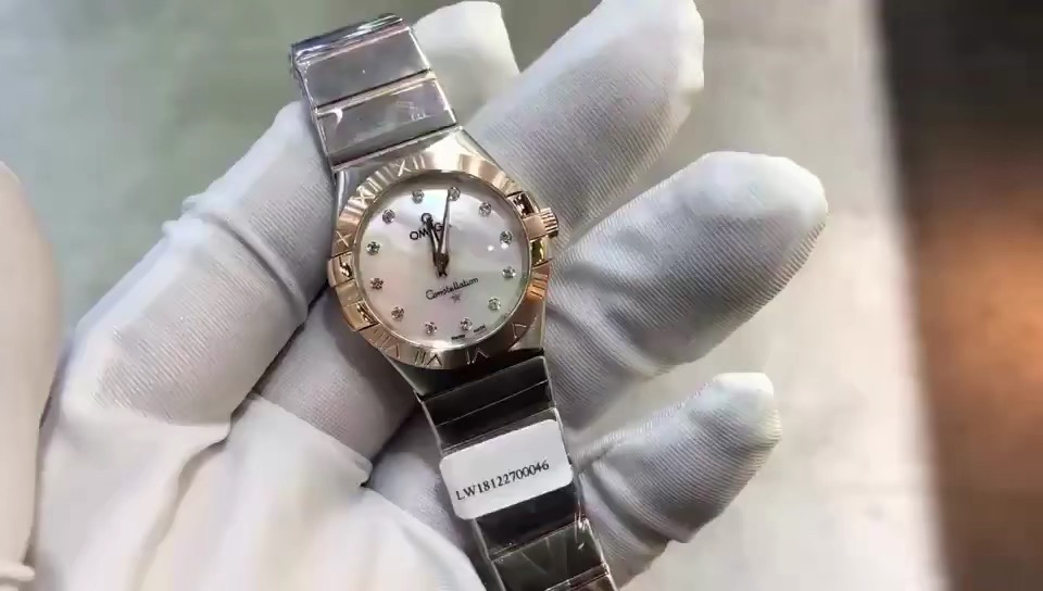 Omega 欧米茄星座贝壳面女款视频欣赏