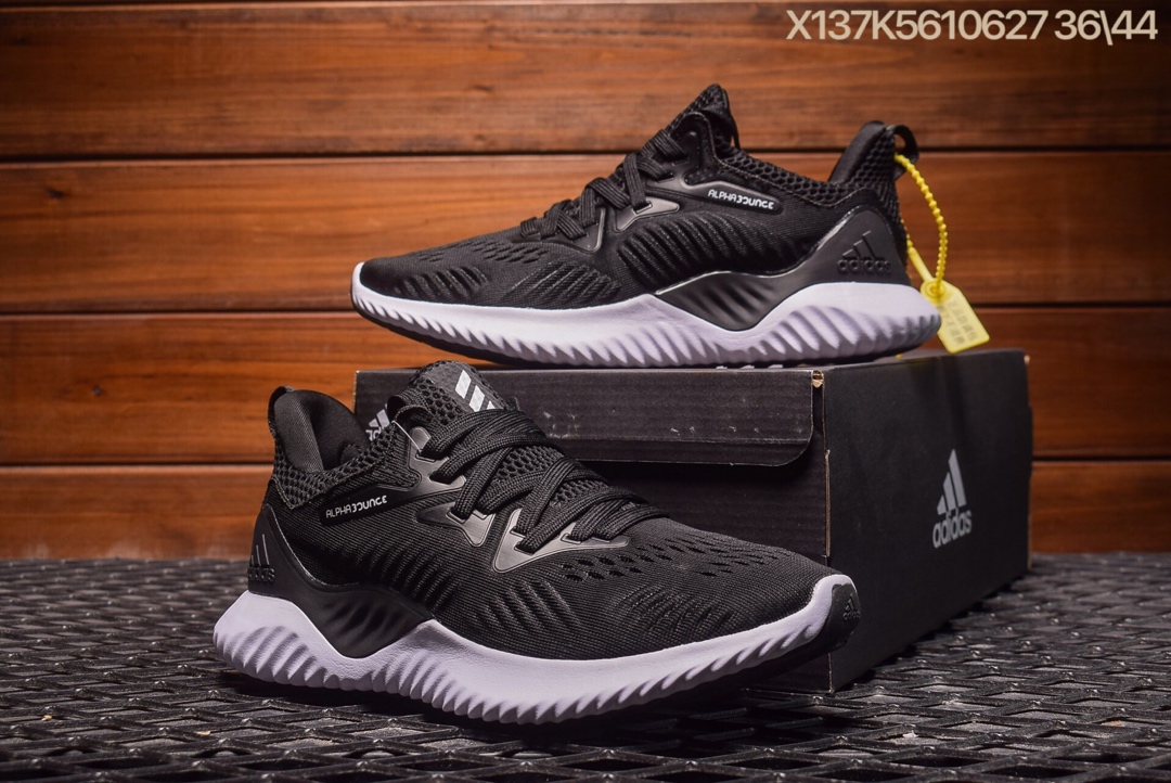 阿迪达斯 /Adidas alphabounce Instinct CC m 阿尔法纯原 顶级品质 马牌大底 双层网面透气 博格巴同款size:如图 X137K561062
