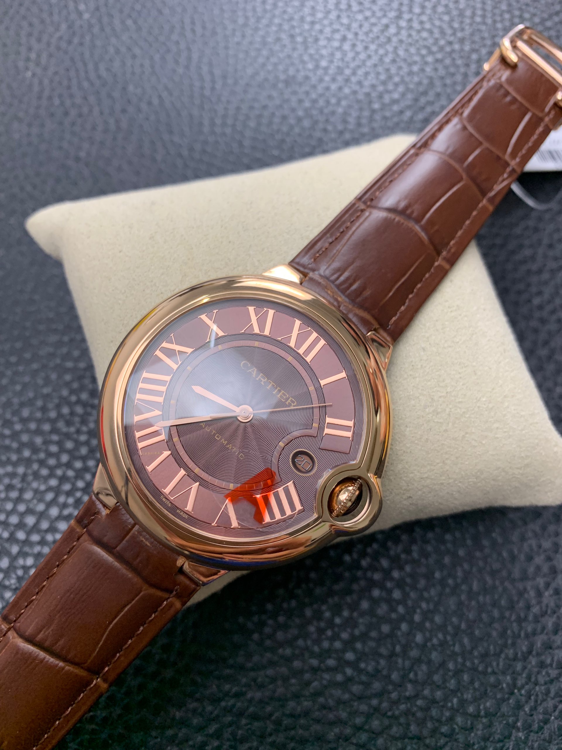 Blue Balloon Coffee Rose Gold