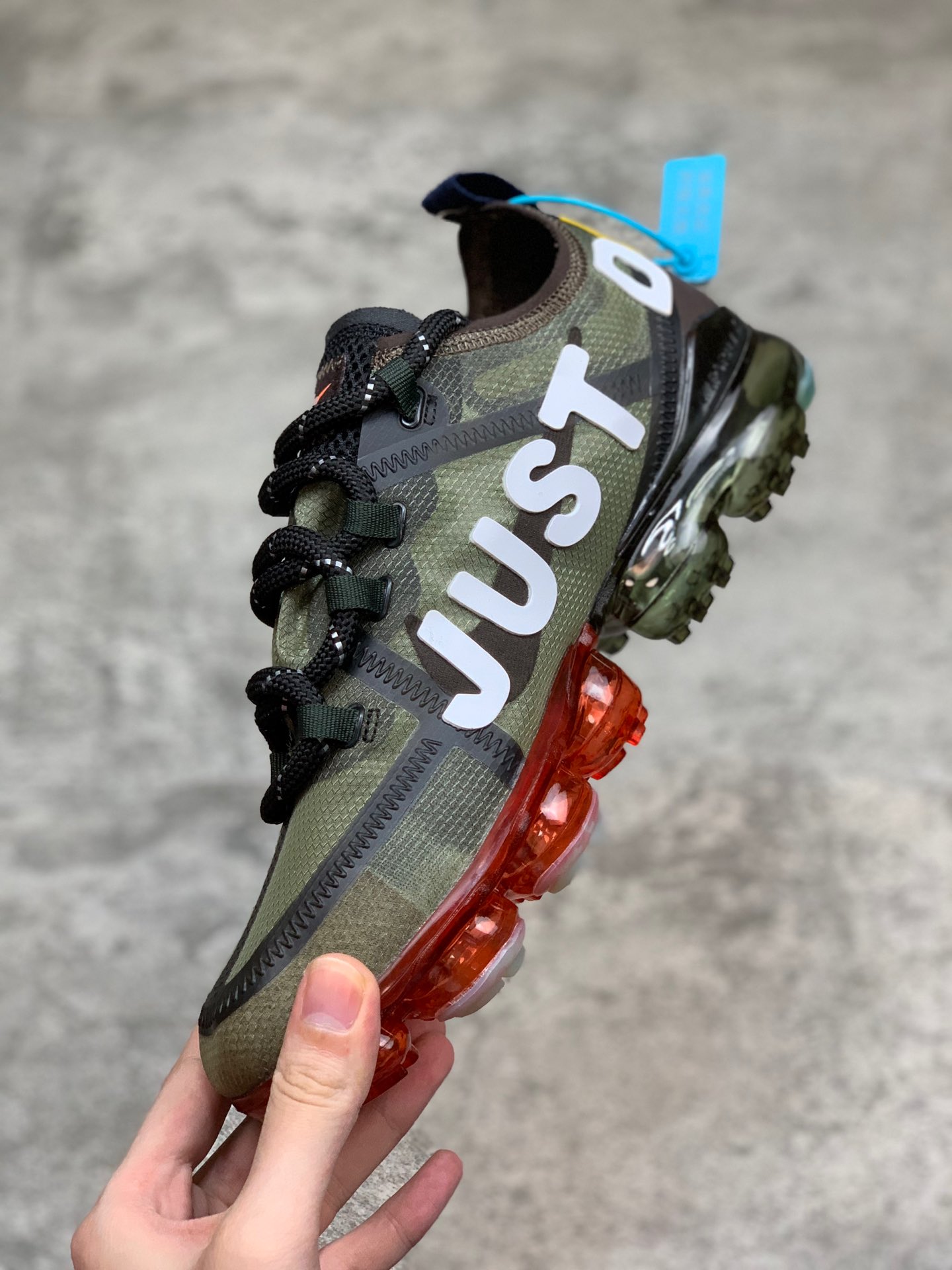 280Cactus Plant Flea Market x Nike Air VaporMax CPFM VM3·2019VP半透纱鞋面设计前卫大气垫休闲全掌蒸汽气垫运动慢跑鞋“JDI黄钩笑脸”