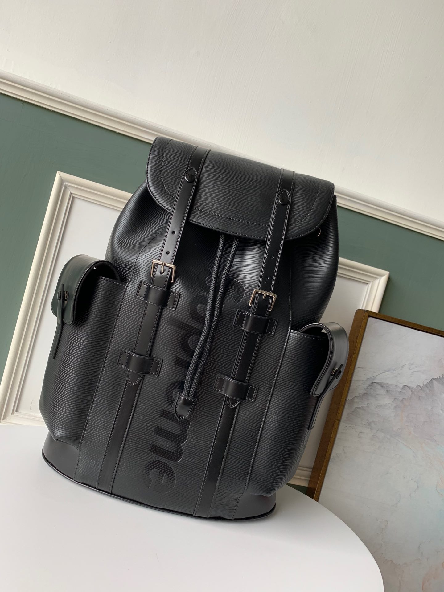 Louis Vuitton LV Christopher Bags Backpack Epi M41709