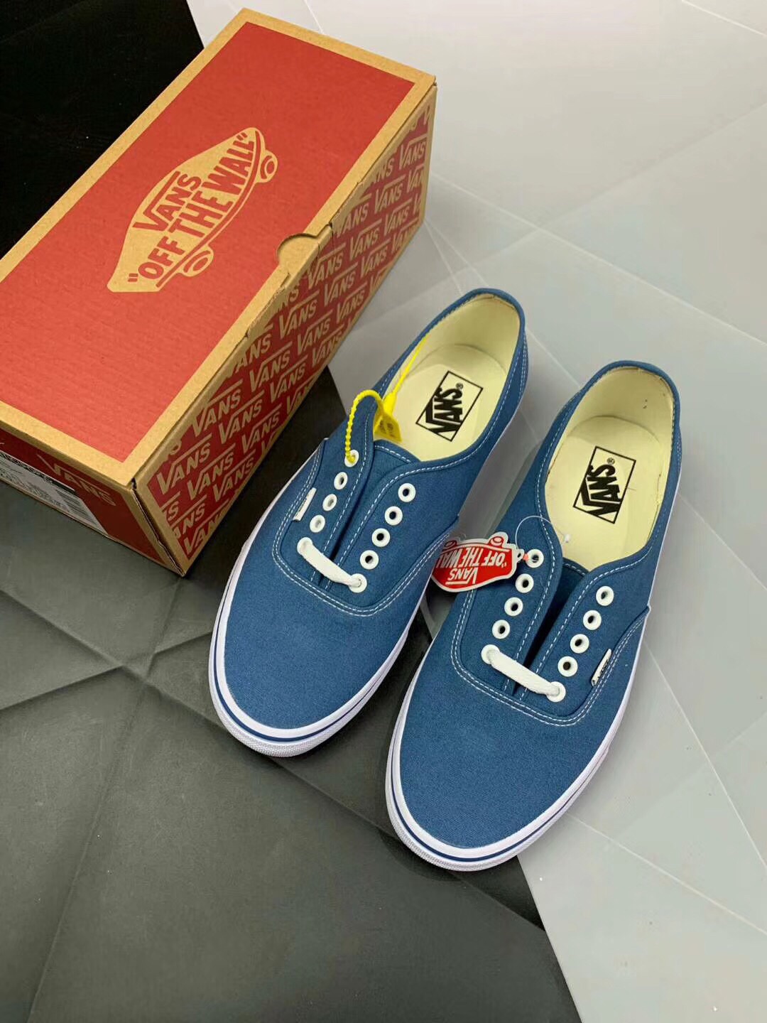 100#万斯低帮系列 aut藏蓝Vans Authentic 44 DX AUT/ 安纳海姆 系列滑板鞋