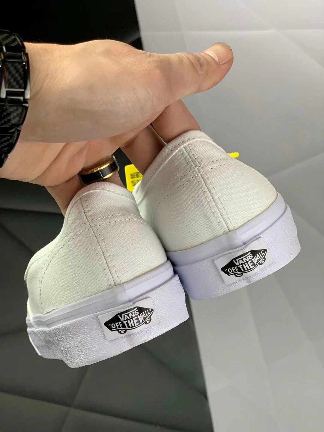 100万斯低帮系列 aut全白Vans Authentic 44 DX AUT/ 安纳海姆 系列滑板鞋