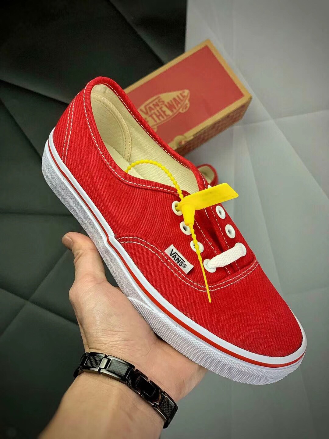 100万斯低帮系列 aut大红Vans Authentic 44 DX AUT/ 安纳海姆