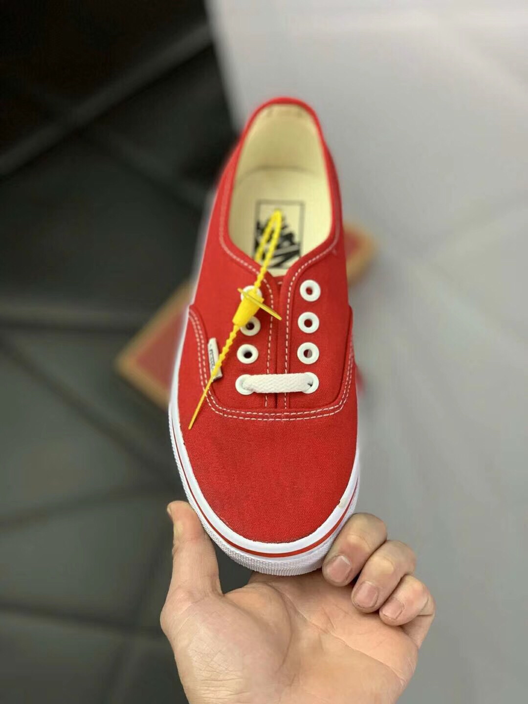 100万斯低帮系列 aut大红Vans Authentic 44 DX AUT/ 安纳海姆