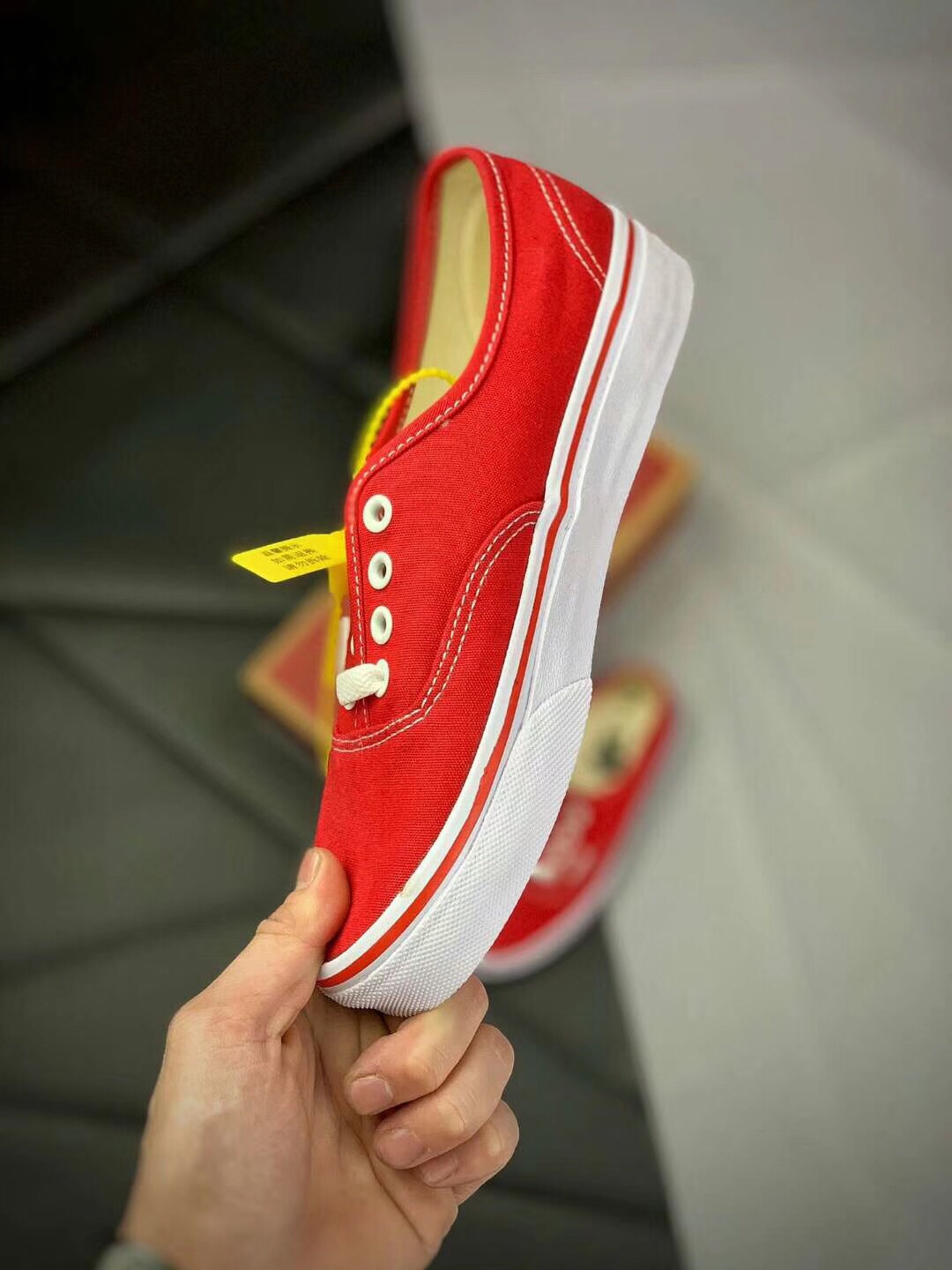 100万斯低帮系列 aut大红Vans Authentic 44 DX AUT/ 安纳海姆