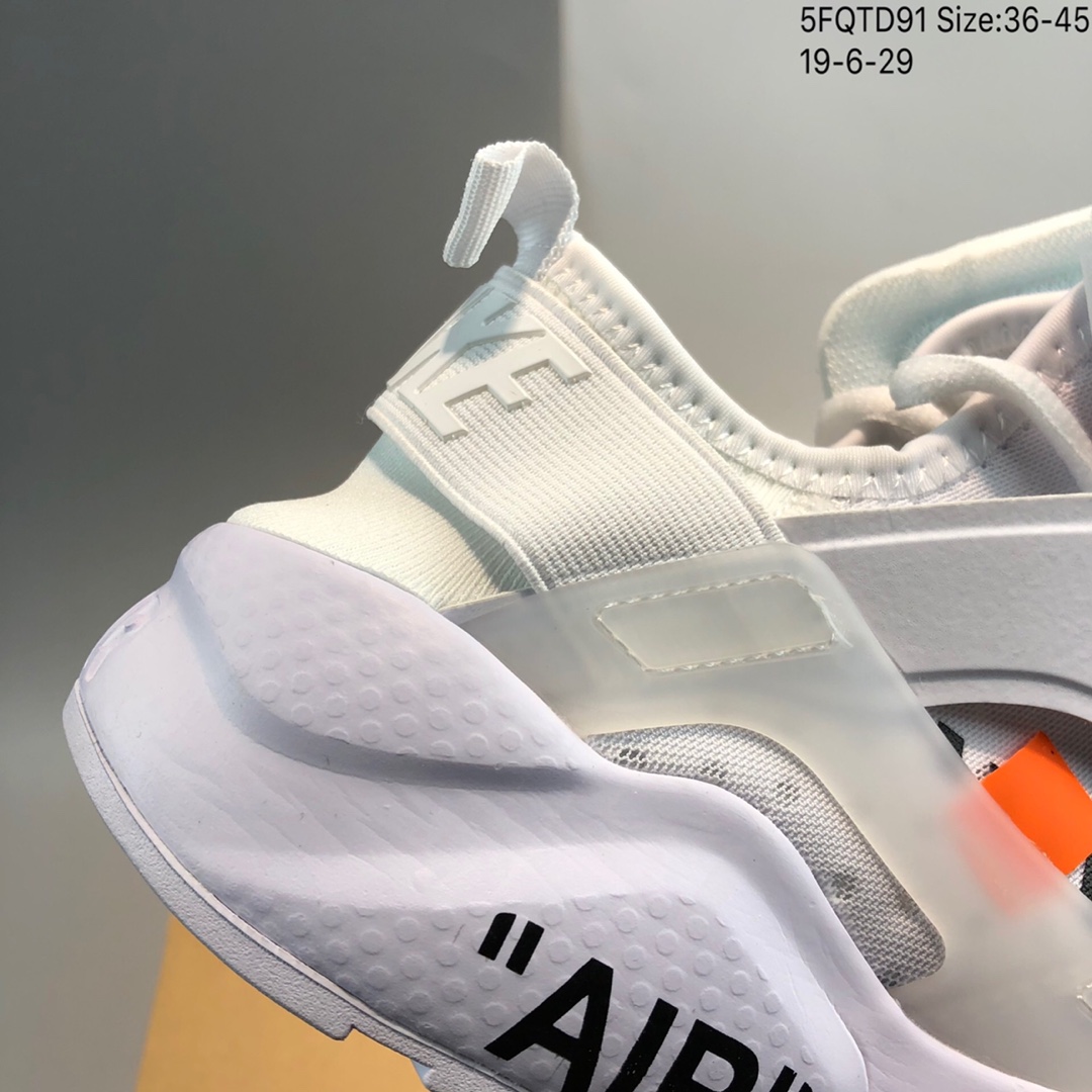 105耐克Nike The 10Nike Air Huarache 联名款 复古华莱士慢跑鞋