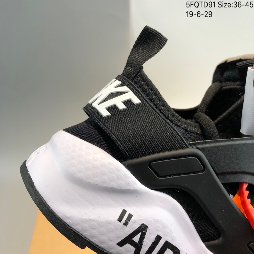 105耐克Nike The 10Nike Air Huarache 联名款 复古华莱士慢跑鞋