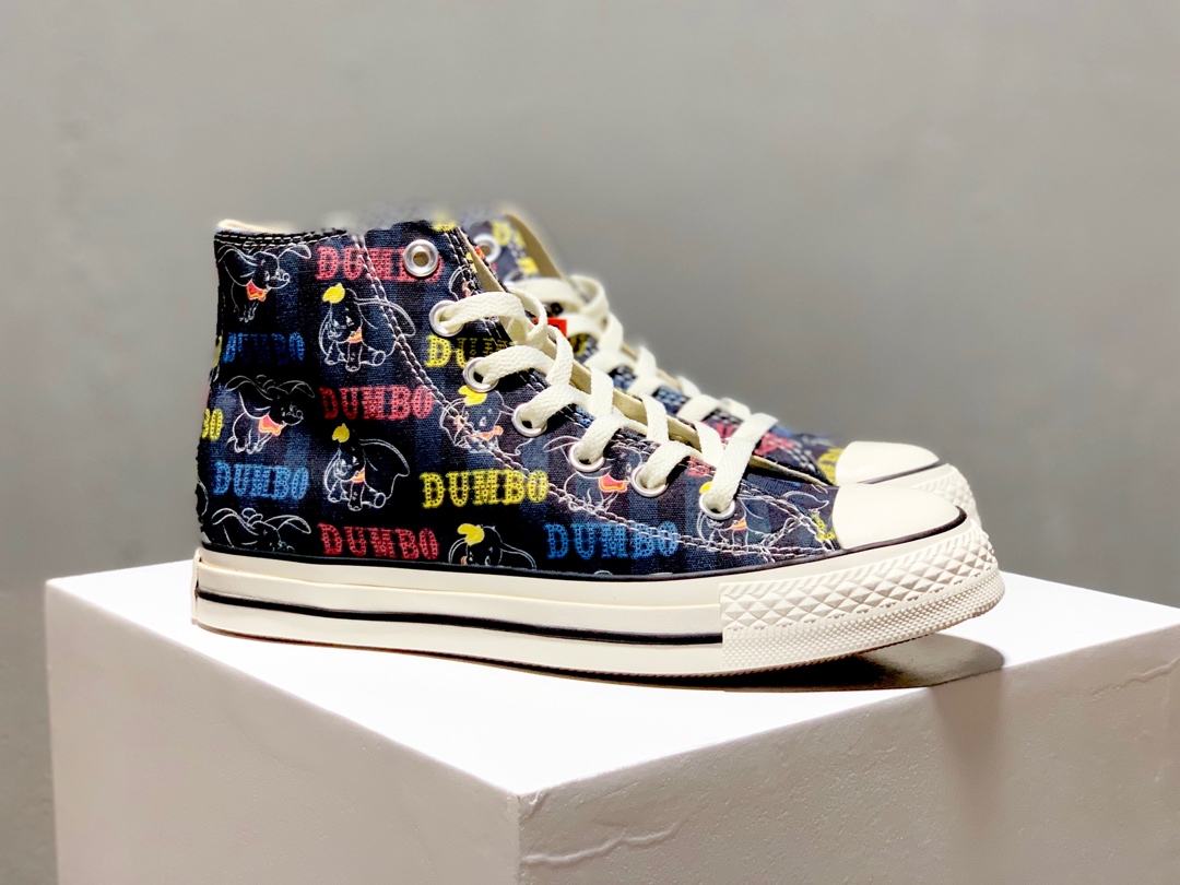 150Converse All Star Dumbo 日版迪士尼小飞象联名 出口订单品质 原盒原标