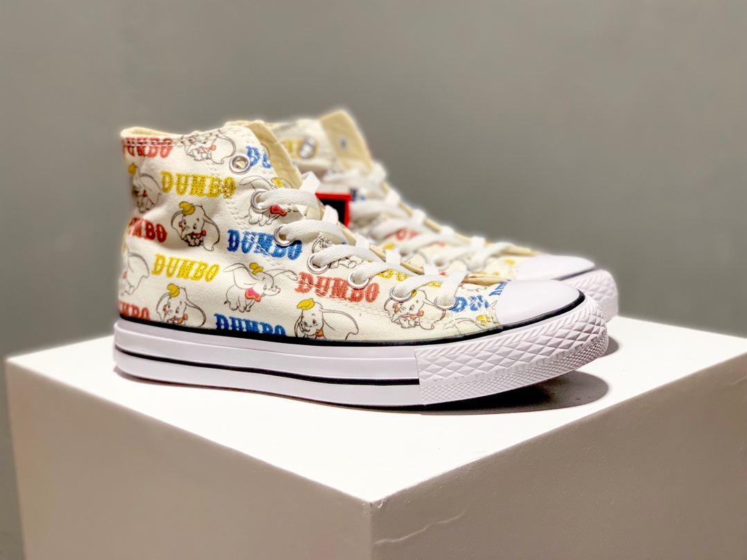 150Converse All Star Dumbo 日版迪士尼小飞象联名 出口订单品质