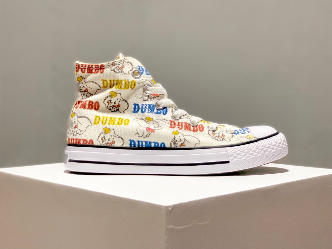 150Converse All Star Dumbo 日版迪士尼小飞象联名 出口订单品质