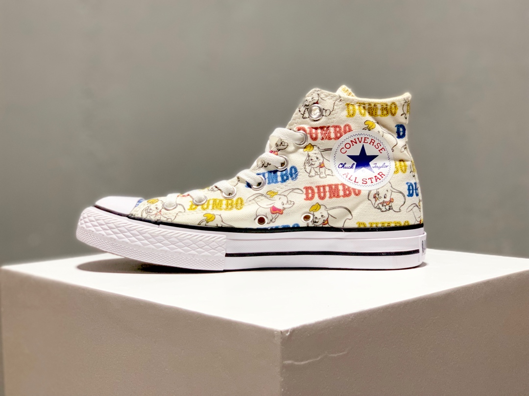 150Converse All Star Dumbo 日版迪士尼小飞象联名 出口订单品质