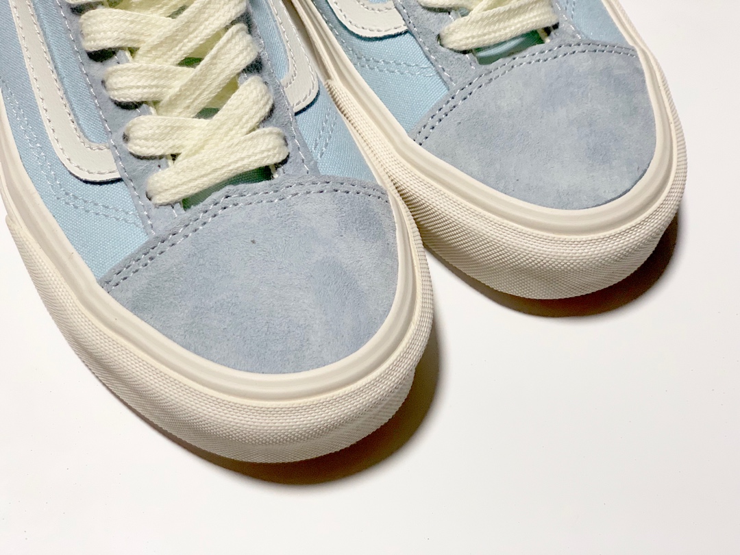 170万斯 Vans Vault OG Style 36 LX 高端支线滑板鞋男女鞋 青春蓝 淡蓝货号：VN0A4BVEN8K/EVZ5