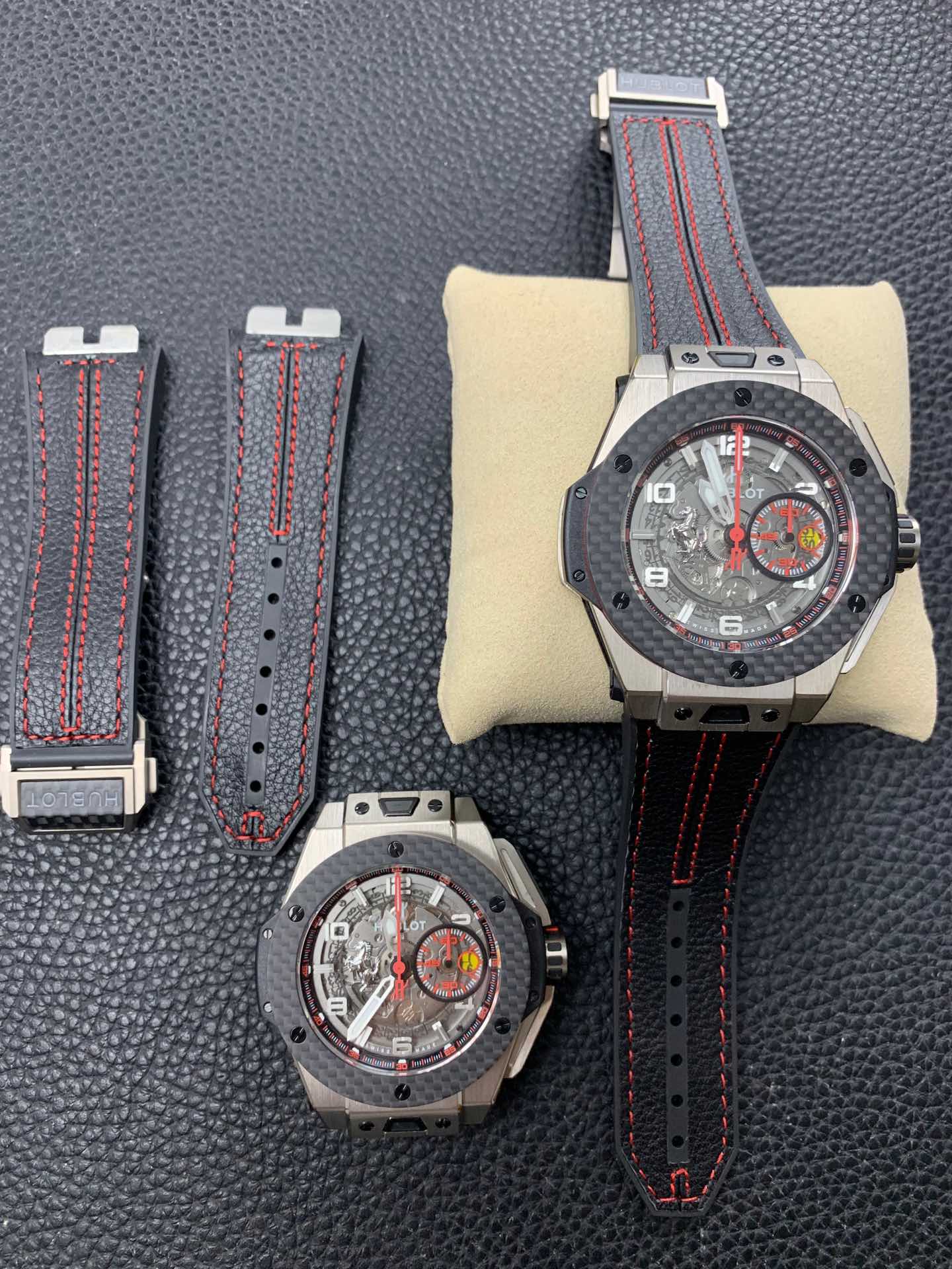 [HUBLOT Watches]Hublot Big Bang Ferrari Titanium F3 series is the first launch