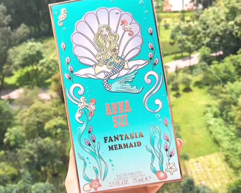 Anna Sui Fantasia Mermaid Eau De Toilette - 75ml Limited Edition Perfume