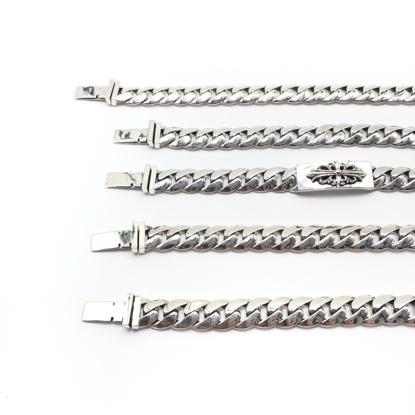 Chrome Hearts 克罗心chrome hearts 窄版手链集合