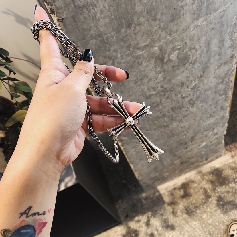 Chrome Hearts 品质克罗心Chrome hearts 大十字项链