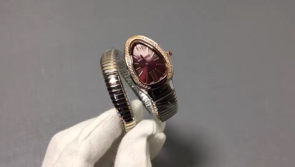 Bvlgari 宝格丽蛇形系列女表视频欣赏
