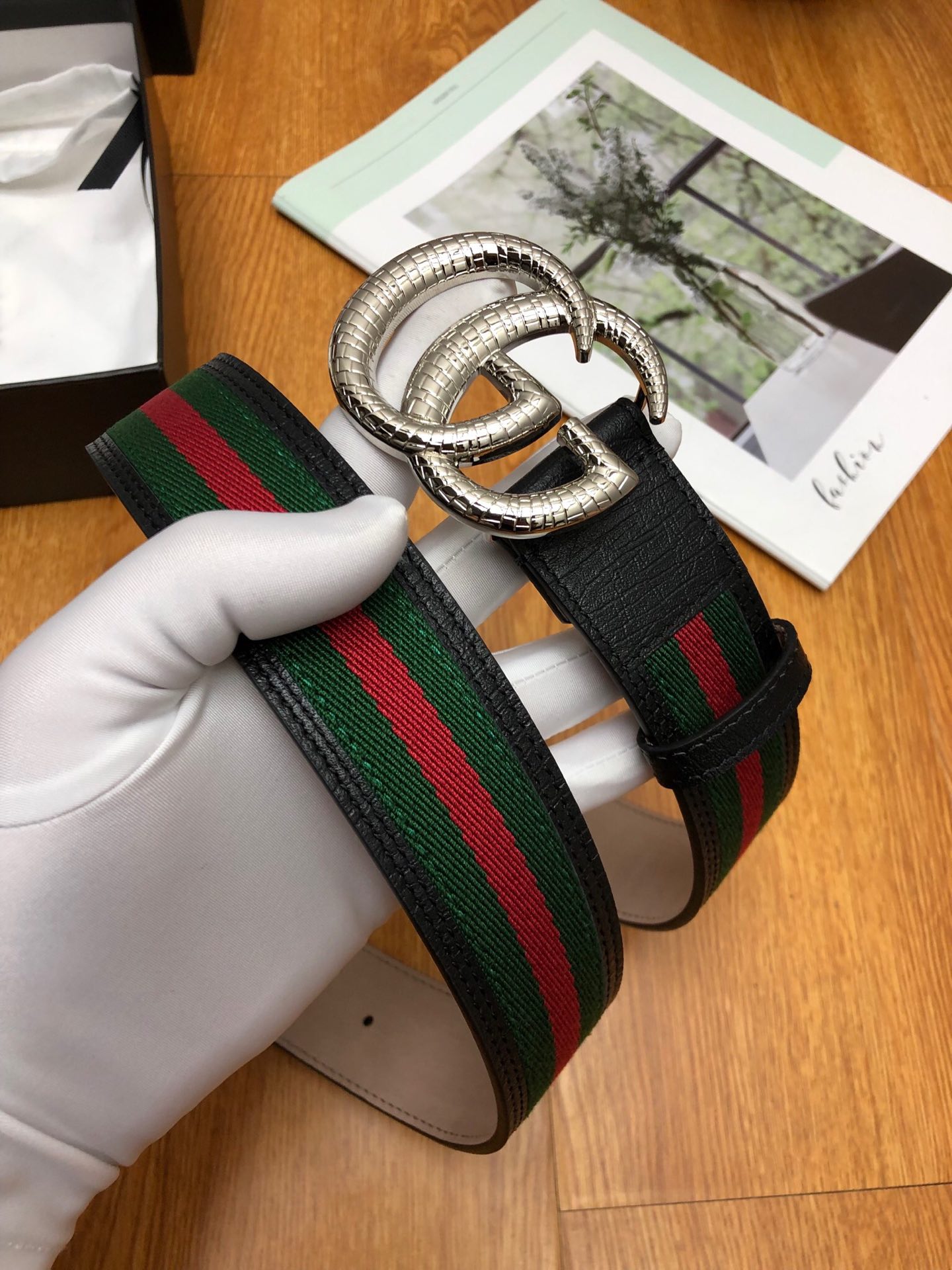 Gucci Haute Couture Luxury Atelier Designer Belt Ref.11535A2C 3