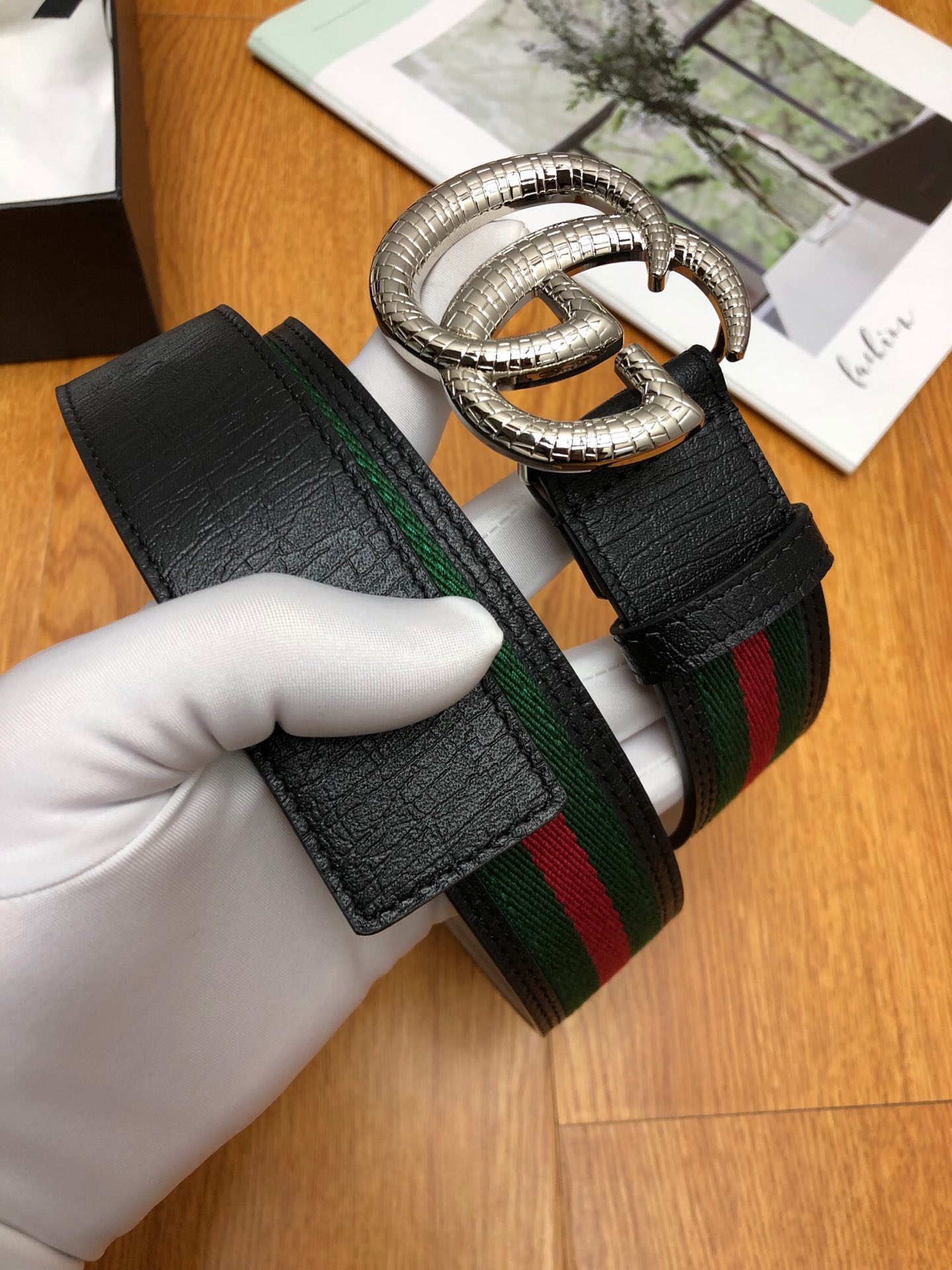 Gucci Haute Couture Luxury Atelier Designer Belt Ref.11535A2C 2