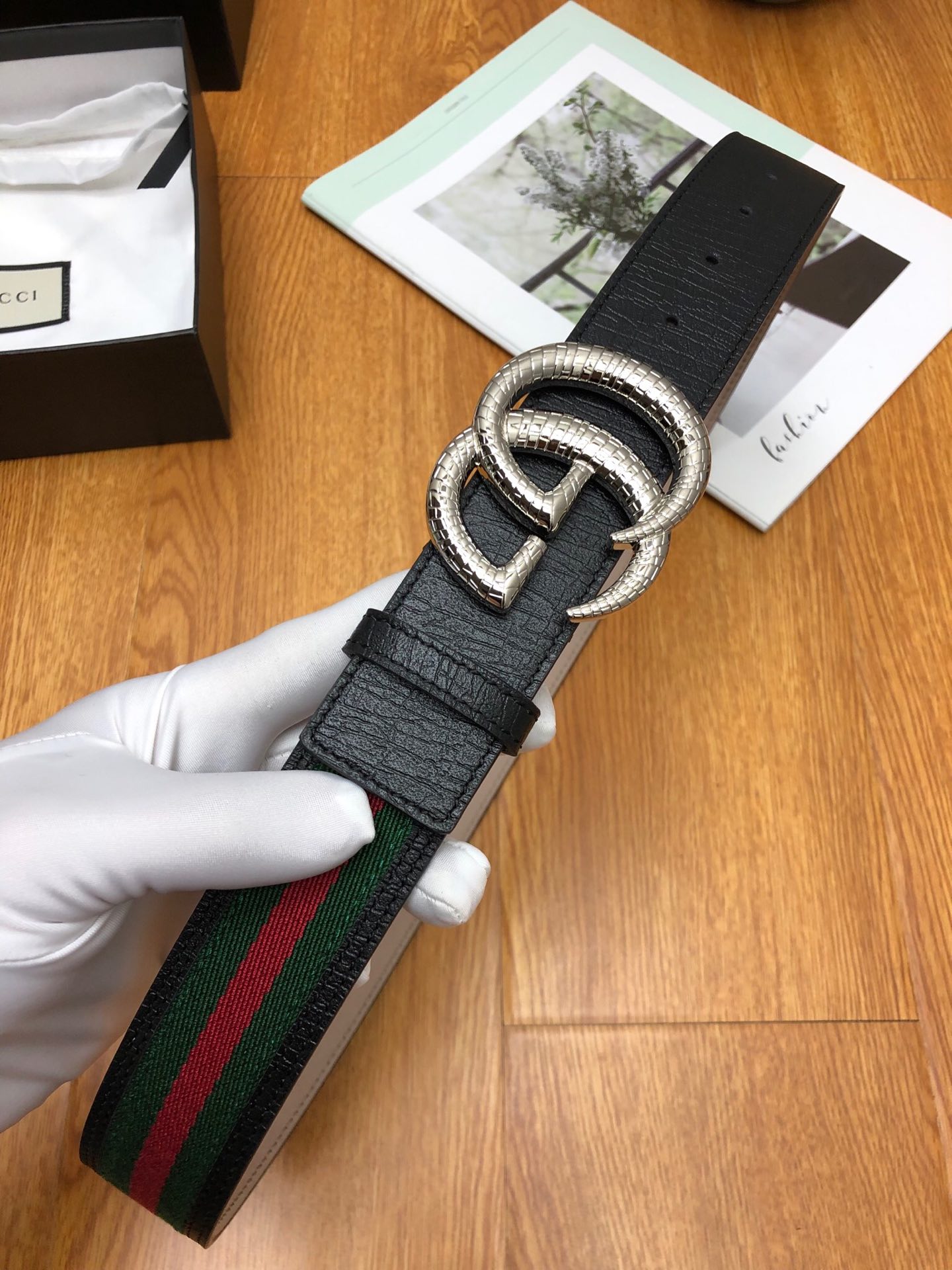 Gucci Haute Couture Luxury Atelier Designer Belt Ref.11535A2C 4