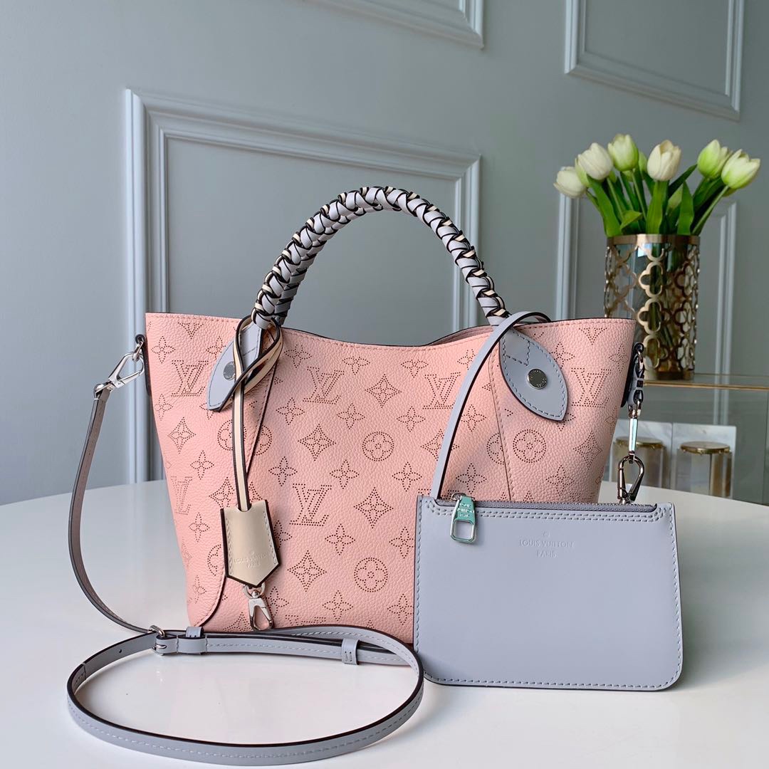 Louis Vuitton Handbags Bucket Bags Tote Bags Weave Calfskin Cowhide Fall Collection M53938