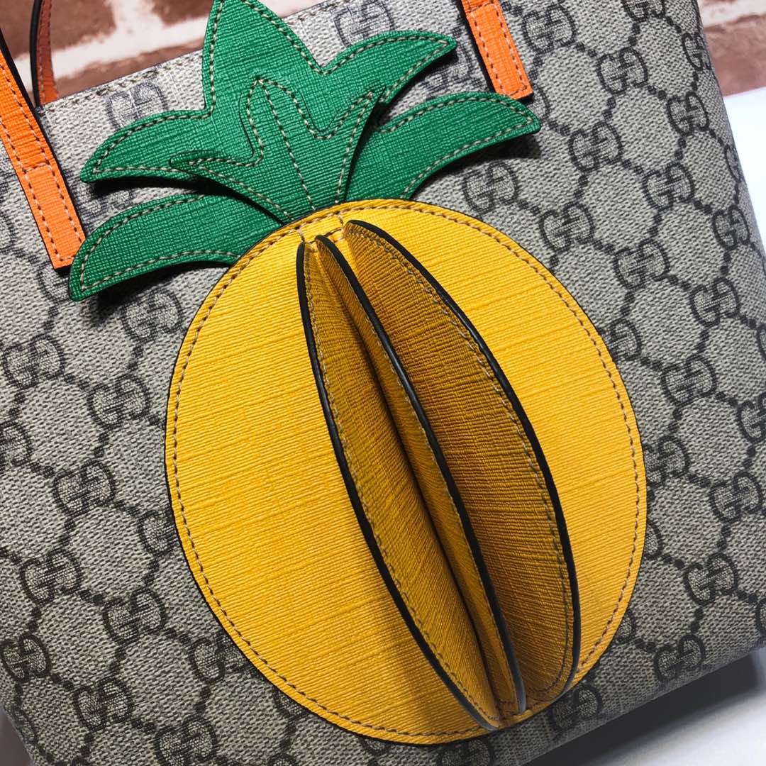 GUCCI古驰饰菠萝手提购物袋580840