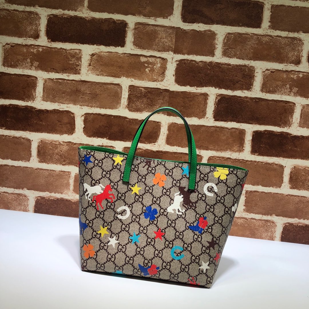 GUCCI古驰印花购物袋410812