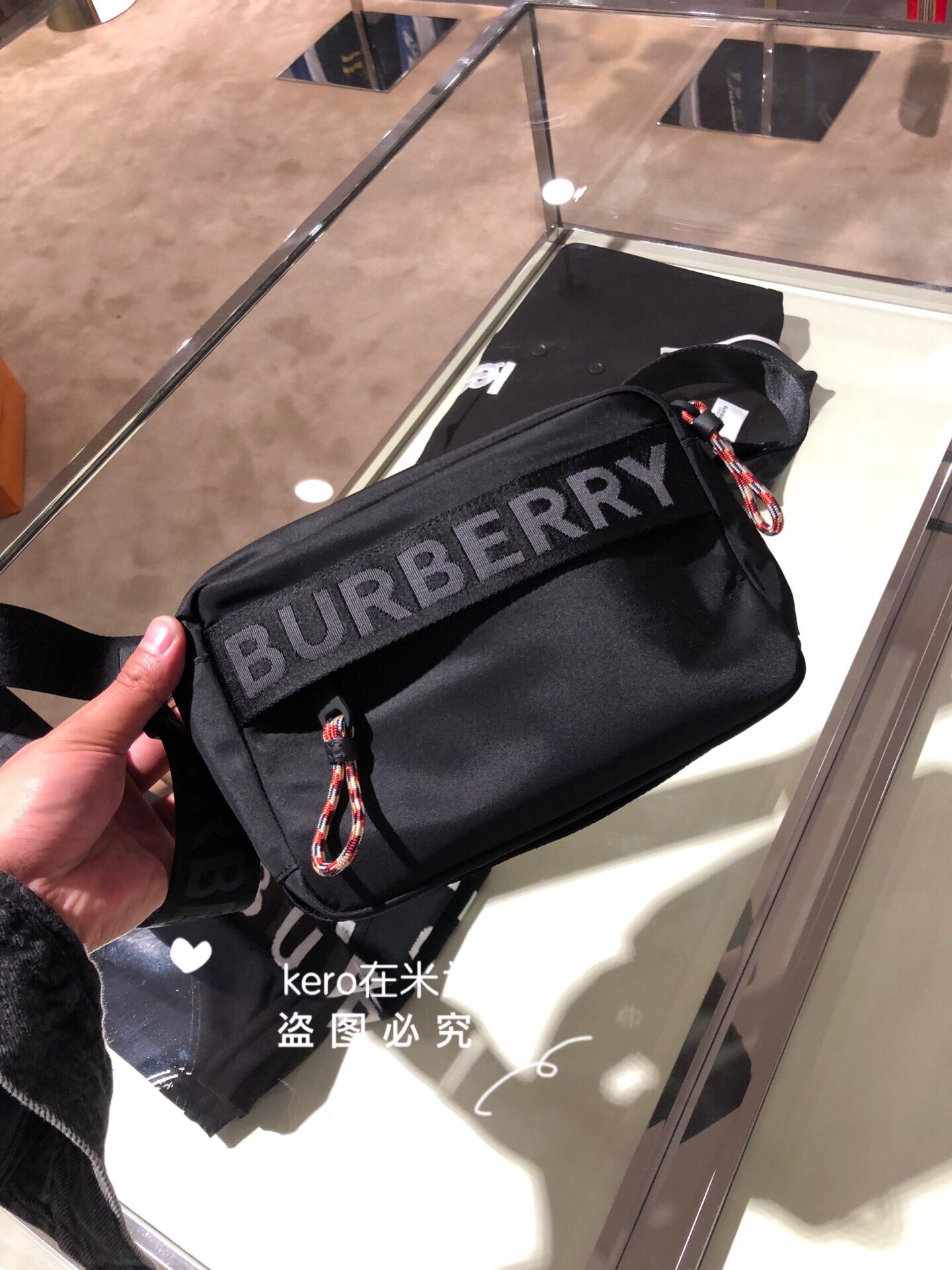 Nylon canvas shoulder bag - Comprehensive 7